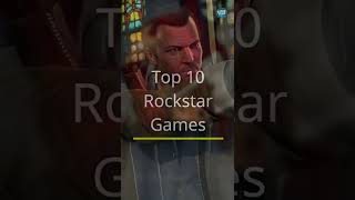 Top 10 Best Rockstar Games #rockstar #top10 #gaming #shorts