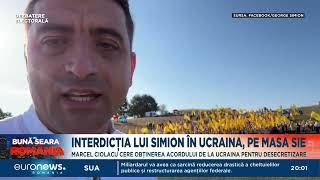 Interdicția lui Simion în Ucraina, în mâinile lui Ciolacu. Premierul cere desecretizarea lor