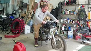 Ducati 450 Cafe Racer Motorcycle RUNS!