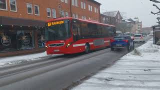 Volvo 8900 6042 mot Nickstahöjden avgår från Fredsgatan