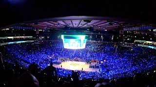 Noche de NBA en Madison Square Garden!