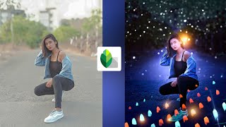 Snapseed Night Bokeh Effect Editing | Amazing Bokeh Effect Editing Tricks