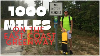 Backpacking by board, 1000 miles on the East Coast Freeway (NC to FL)