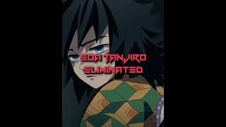 Demon Slayer Elimination Wheel Part 4 & 5 | Giyuu EOS vs EDA Tanjiro | Sanemi EOS vs Base Gyomei