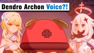 Dendro Archon Voice?! Mysterious Voice Genshin impact