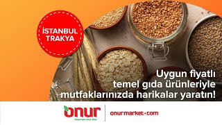 Temel Gıda Ürünleri Onur'da