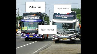 Video Bus Akap Lewat Depan Rumah