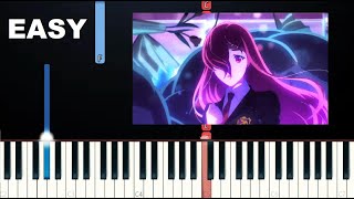 Star Guardian 2022 - Everything Goes On - Porter Robinson (EASY Piano Beginner Tutorial)