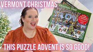 Vermont Christmas Company Puzzle Advent Calendar Review // One of my favorites??