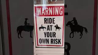 What is the risk, exactly? 🎠🐴