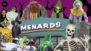 Menards Halloween 2024 🎃 Animatronics, Inflatables & Decor - Full Walkthrough