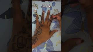 Part 1. How long its really take to do your craft #hennahartist# hennahhanh #shortsvideo