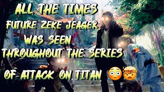 Attack on Titan All The Times Future Zeke Jeager Is Seen Throughout The Entire Series Revealed