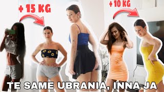 MIERZĘ TE SAME UBRANIA 15 KILOGRAMÓW WIĘKSZA