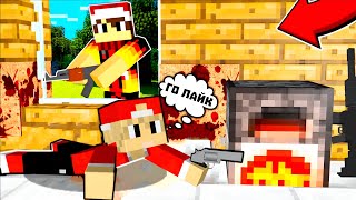 СТРЕЛЯЛКИ В МАЙНКРАФТЕ ПРОТИВ DIMON PLAY | ГРИНЯ