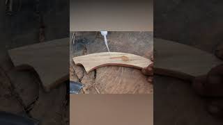 How to make a beautiful knife ,part3 #short