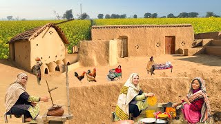 Traditional Woman Village Life in Winter | Village Food | Old Culture | Traditional Life