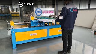 BLKMA Duplex C flange machine/C flange lockformer /Lockformer duplex /Duct duplex TDC flange machine