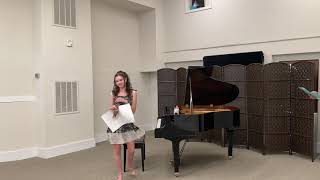 Spring Piano Recital