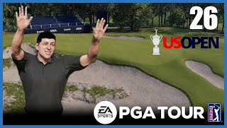 FINAL ROUND OF THE U.S. OPEN - Happy Gilmore Career Part 26 | EA Sports PGA Tour