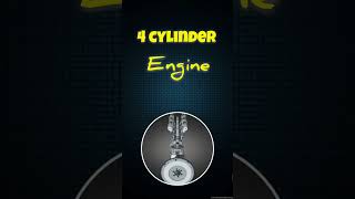 3 cylinder engine vs 4 cylinder engine working #Automobile #Engine #shorts