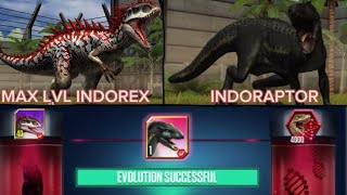 Fusing Max Lvl Indominus Rex into Indoraptor