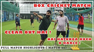 NEXT LEVEL FIGHTS in Box Cricket😍 | DEFENDING LOW SCORE🔥| BEST CRICKET MOMENTS |