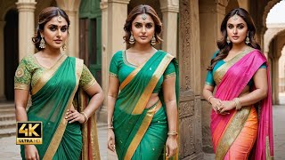 AI indian lookbook| beautiful model in traditional saree| @IN_LB