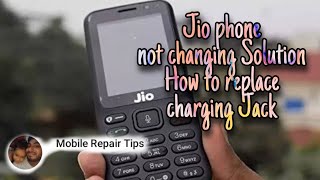 How to Replacement Chairging port Jio keyped phone | Charging pin change easy and long lasting