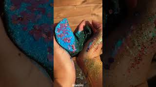 ASMR Wet Floral Foam 🔵