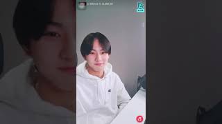 JUNGWON DANCING TO NOZE’S HEY MAMA ON HIS VLIVE!😭💙 #enhypen #jungwon