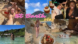 Une journée avec moi à Saint-Barthélemy🏝️🍹🎊vlog | piscine naturelle Grand Fond, Nikki Beach, Friends