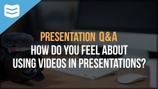 How do you feel about using videos in presentations?