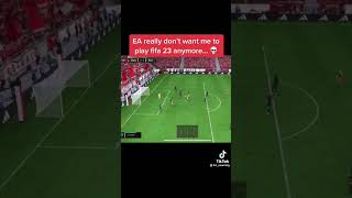 when fifa23 dont want you to score