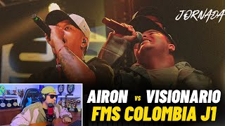 UN FLOW VISIONARIO 😎 vs AIRON | FMS COLOMBIA