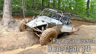 Home made Buggy on Jeep Trails - Trail 16 With the Mini Trophy Truck Project