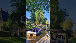 Giethoorn ahol nincsenek utak #benetamas #hollandia #travel #giethoorn #summer