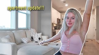 what it's like living in my own apartment *vlog*