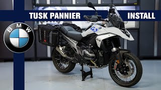 How To Install Tusk Pannier Rack | BMW R1300 GS