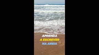 HISTÓRIA - APRENDA A GRAVAR NA PEDRA, APRENDA A ESCREVER NA AREIA.