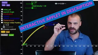 Projectile Motion: A Graphical Understanding using Vectors