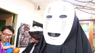 No Face man for Halloween! | 萬聖節無臉男