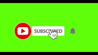 Subscribe Green screen