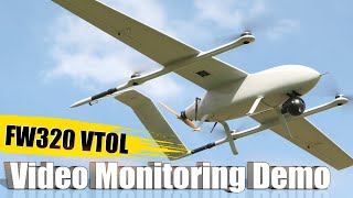 YANGDA FW320 VTOL Drone Video Monitoring Demo