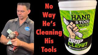 Cleaning Your Tools Just Got A Whole Lot Easier With Grip Clean!