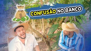 Confusão no banco