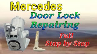 Mercedes Door Lock Repairing इतना आसन तरिका #car #doors #lock #repairing #proses