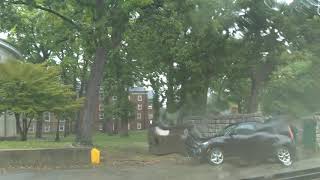 Raining At Baldwin Hall   Albion College