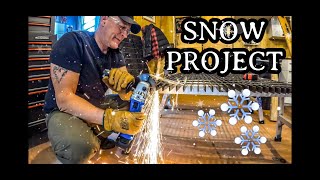 EARLY SNOW means SNO-GROOMER BUILD (DIY) +BIG BANNOCK + CELEBRITY VISIT (teaser)