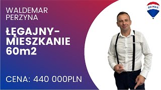 Łęgajny - mieszkanie 60m2 z ogrodem! Cena 440 000pln